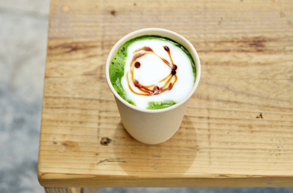 tea stand | ラテと茶の湯