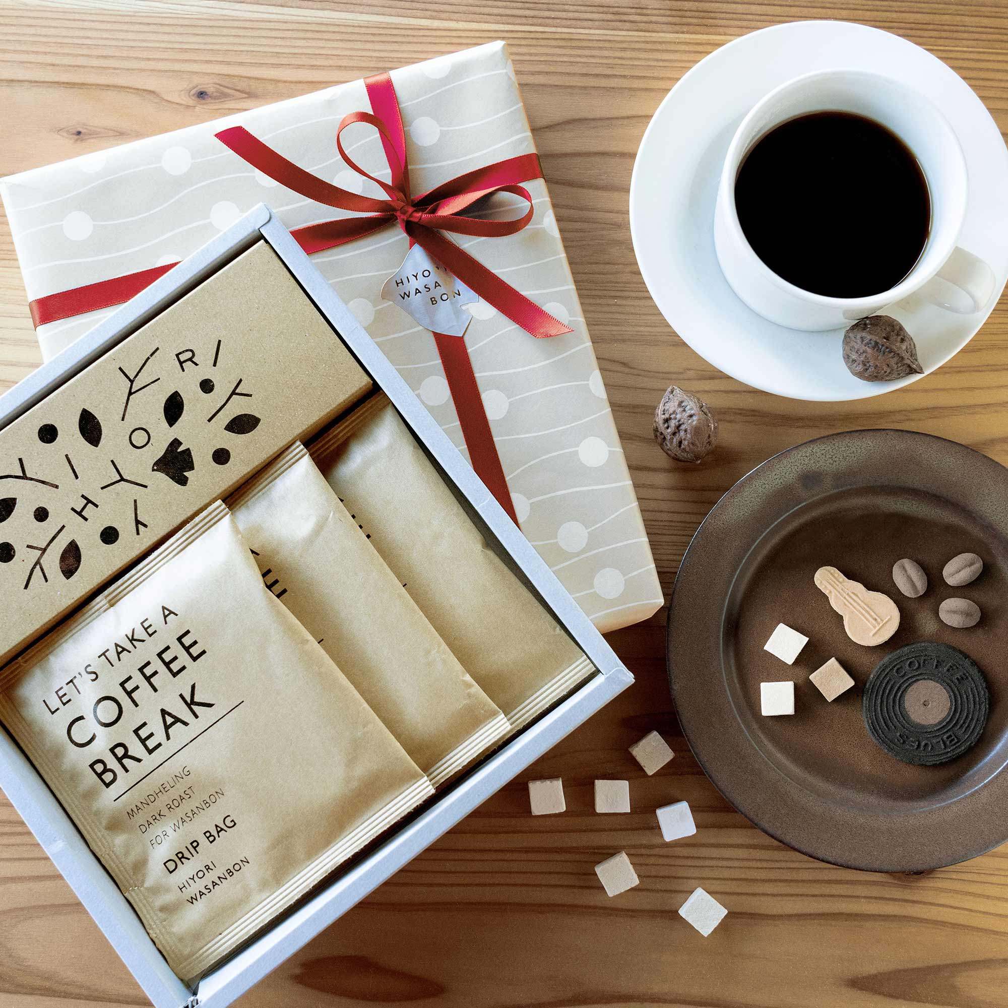 コーヒーさんぼん – HIYORI WASANBON 日和制作所の和三盆